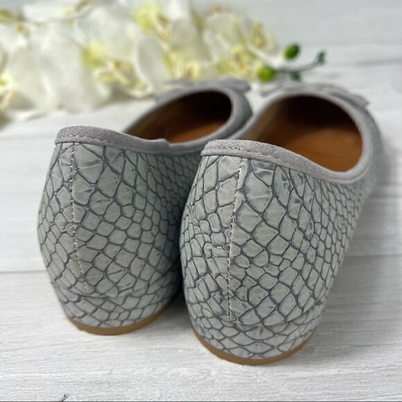 Athena Alexander Womens Embossed Ballet Flats size 7 - Picture 4 of 6